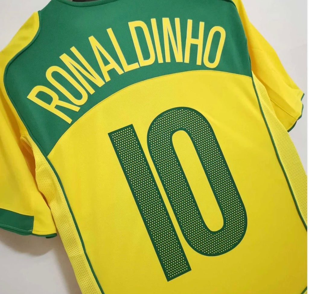 Camiseta Ronaldinho Brasil Copa América 2004