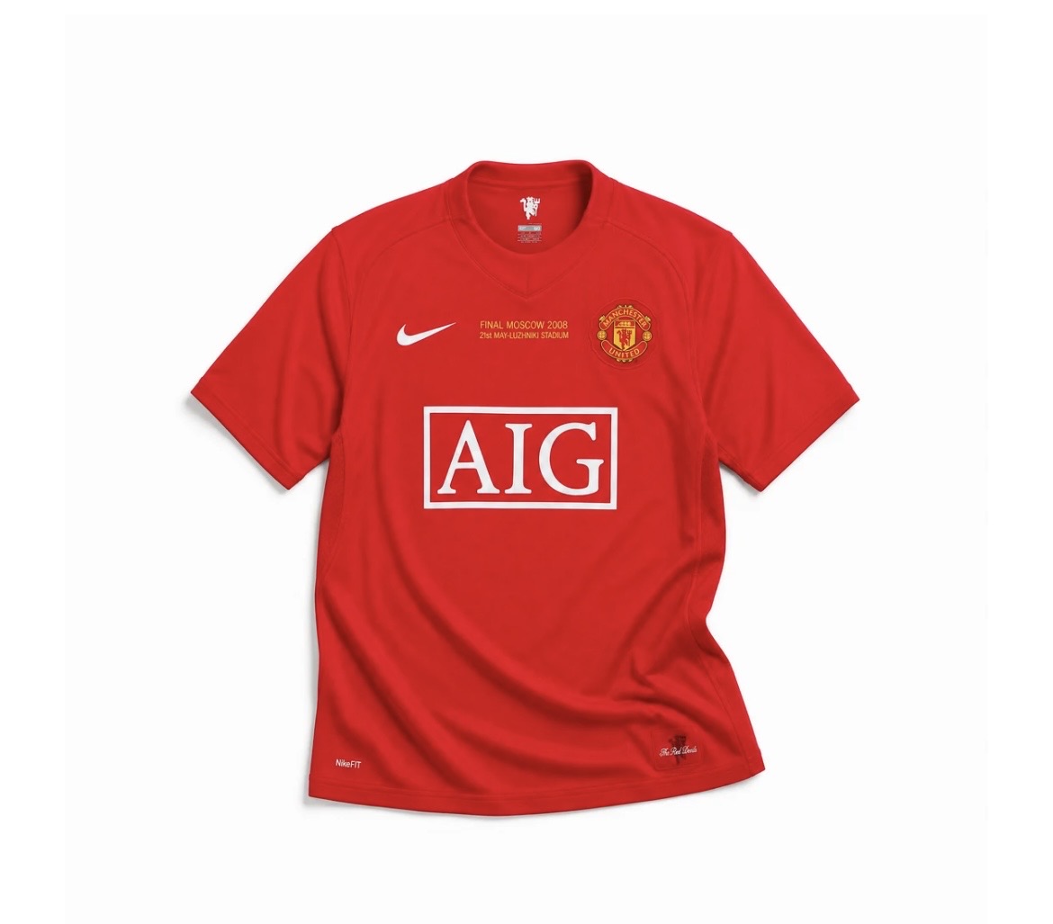 Camiseta Ronaldo Mánchester United 07/08